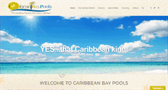 Desktop Screenshot of caribbeanbaypools.com